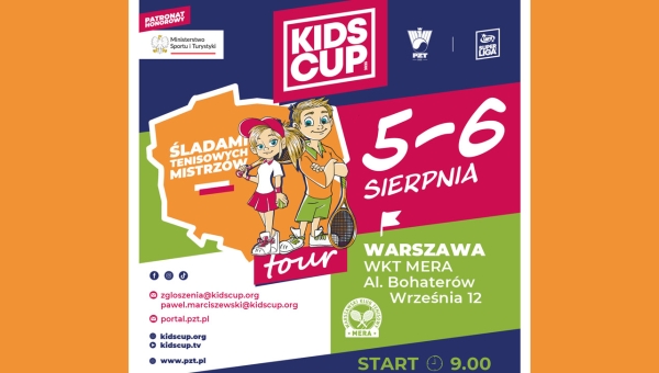 KidsCUP Tour na kortach WKT Mera Warszawa