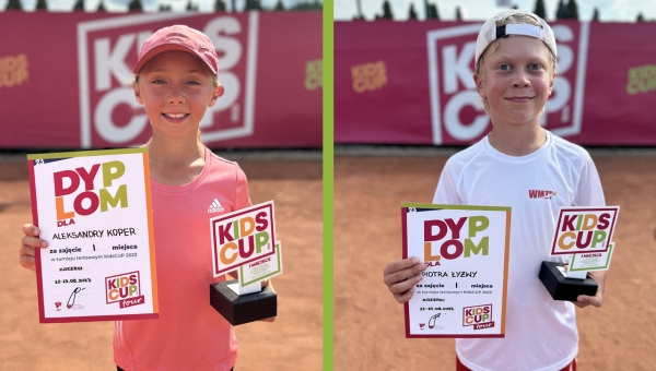 KidsCUP TOUR „Śladami Tenisowych Mistrzów” 2023 zakończony